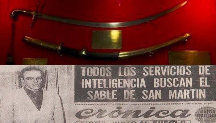 Robo del Sable de San Martín