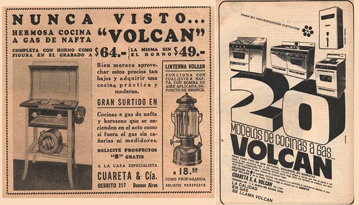Cocinas Volcán
