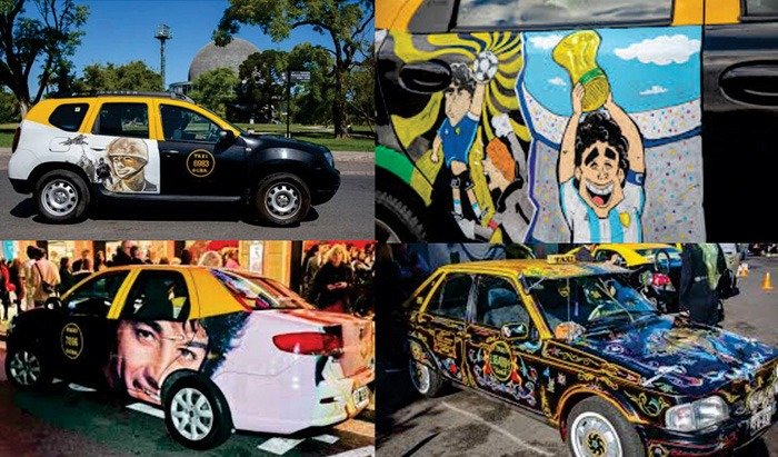 Taxis Porteños Ploteados