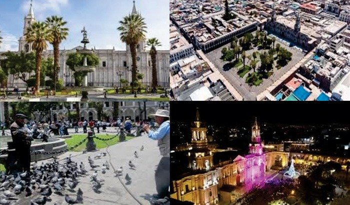 Plaza de Armas de Arequipa y la Cultura del Sillar
