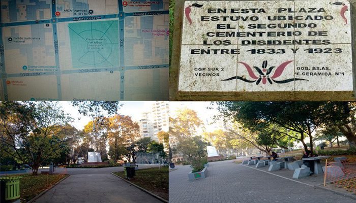 Plaza “Primero de Mayo”: ¿Un cementerio en Balvanera?